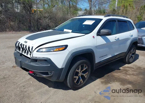 2014 Jeep Cherokee Trailhawk from USA, damaged, VIN 1C4PJMBS8EW163212